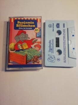 Benjamin Blümchen Folge 61 Otto ist krank Weiß mit Blauen Druck 4.27561(Blaues Kiosk-Cover)